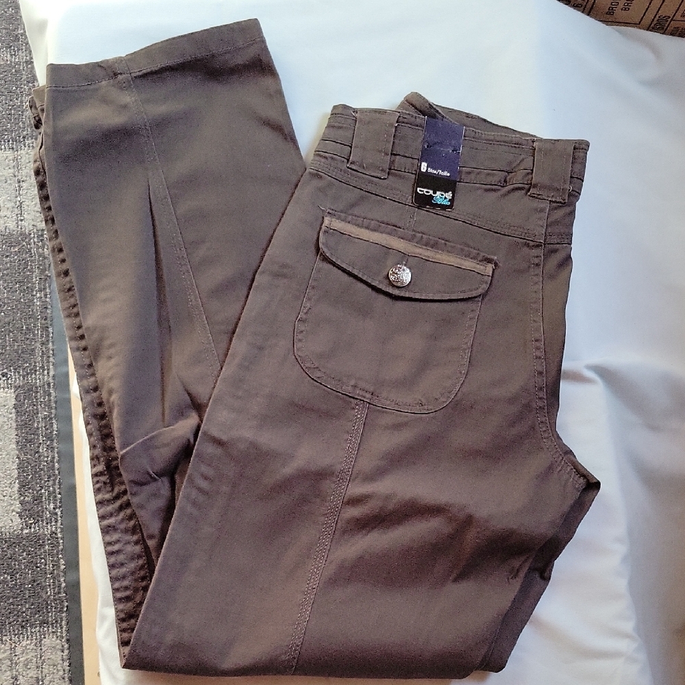 Coupe Pewter / Grey Pants With Pockets Size 6x32  8x32